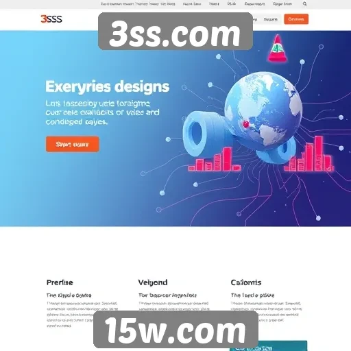 Análise do design e interface do site 3ss.com