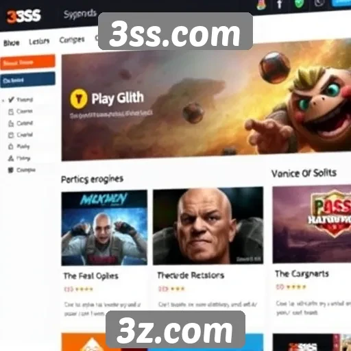 Análise da interface do 3ss.com para jogadores